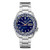 Men's Seiko 5 Sports Special Edition Automatic Silver-Tone Watch  Blue Dial