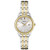 Ladies Essentials Two-Tone Stainless Steel Watch White Dial