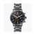 Mens' Canfield Sport Chronograph Gunmetal PVD Stainless Steel Watch  Black Dial