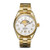 Ladies Derby Day & Night Gold-Tone Stainless Steel Watch Day & Night Dial