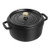 4qt Cast Iron Round Dutch Oven Matte Black