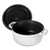 4qt Cast Iron Round Dutch Oven White