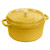 7qt Cast Iron Round Dutch Oven Citron