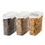 6pc Pantry Airtight Cereal Container Set Snow