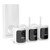 AllSecure4K Wirelesss Security Kit w/ 3 Wire-Free Cameras & NVR Tower