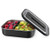 MicroSteel Microwaveable Leakproof Lunch Box w/ Divider Carbon Black