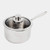 Premium Clad Stainless Steel 3.7qt Saucepan w/ Glass Lid - Induction