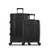 7639 Expandable 2pc Trunk Spinner Set Black