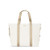Sport Essential Large East/West Tote Off White/Tan