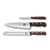 Wood 3pc Kitchen Knife Set