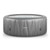 Atlantic Round 6 Person Inflatable Spa Gray Rattan