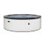 Tahoe Round 6 Person Eco Foam Spa Pebble White