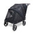 PF Flat Fold Pet Stroller - Medium Graphite Black