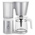 Enfinigy 12 Cup Drip Coffeemaker w/ Glass Carafe Silver