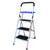 3-Step Metal Ladder w/ Paint Platform