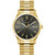 Men's Gold-Tone Expansion Watch  Gray Dial