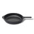 12" Enameled Cast Iron Large Skillet Charcoal