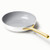 10.5" Iconics Nonstick Ceramic Fry Pan White/Gold