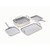 5pc Square Cookware Set Cream