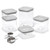 14pc Airtight Storage Container Set Gray