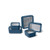13pc Glass Food Storage Set Navy