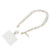 Anchor Card Phone Charm Beaded Moon Crystal