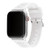 White Rubber Apple Watch Strap w/ "C" Logos 42mm & 44mm