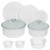 French White 10pc Ceramic Round Bakeware Set