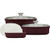 French Colors 6pc Bakeware Set Cabernet