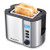 2 Slice Digital Stainless Steel Toaster w/ Countdown Timer