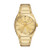 Men's Everett Gold-Tone Stainless Steel Watch  Gold Dial