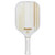 Signature Pro 16mm Fiberglass Pickleball Paddle W/ MaxGrit White & Gold