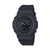 Ladies Octagon Ana-Digi Matte Black Resin Watch Black Dial