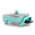 Healthy Power 5qt Nonstick Electirc Square Skillet Turquoise