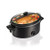 Stay or Go 6qt Slow Cooker Black