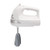 6 Speed Hand Mixer w/ Snap-on Case White