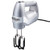 7 Speed Hand Mixer w/ Storage Case Silver