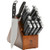 Statement 20 pc Knife Block Set Brown