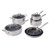 Paradigm Ceramic 10pc SS Dual Performance Cookware Set