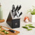 Nola by Emeril 7pc Self-Sharpening Knife Block Set