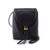 Fern Velvet Hide Crossbody Black