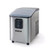 26lb Self-Cleaning Countertop Ice Maker Stainless Steel