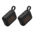 Go 4 Ultra-Portable Bluetooth Speaker - Set of 2 Black