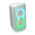 PartyBox Club 120 Portable Party Speaker White