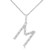 Initial Diamond Necklace-M