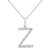 Initial Diamond Necklace-Z