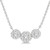 Diamond Cluster Necklace
