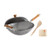 Classic Series 4pc 14" Carbon Steel Wok Set