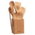 11pc Burnished Bamboo Utensil Set