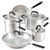 10pc Stainless Steel Induction Cookware Set